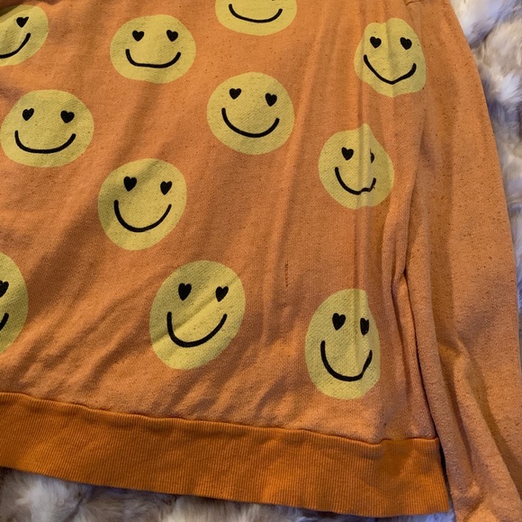 Wildfox All Smiles barefoot gold sweater sz XS - Picture 7 of 8